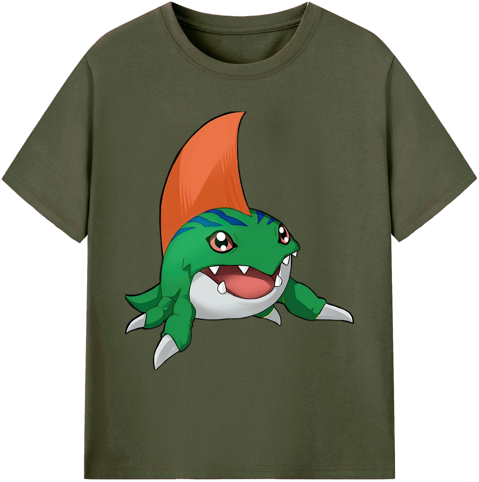 （画像用） Digimon デジタルモンスター/デジモン 綿100％ メンズ半袖Tシャツ｜肌触りやわらか＆通気性